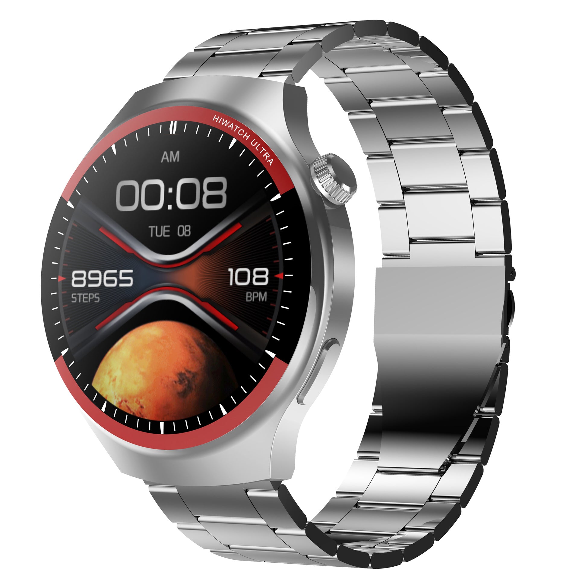 Watch4 Pro+Smart Watch1.52inch Bluetooth Call Heart Rate Blood Oxygen Message Reminder Sports Watch