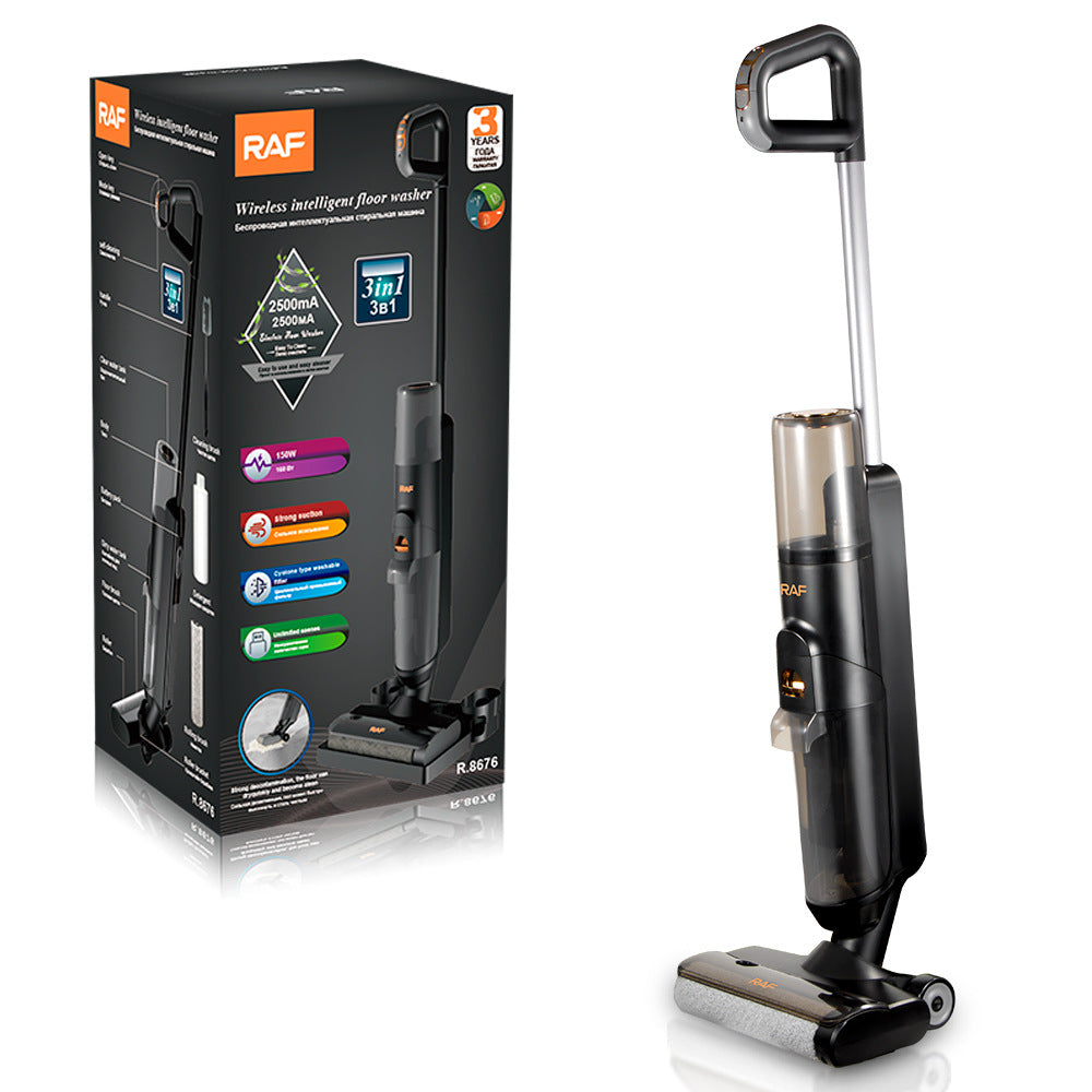 RAF European Standard Smart Vacuum Mop Washer Combo Directly from Manufacturer with Drying and Sterilization Large Capacity Wet and Dry Floor Washer