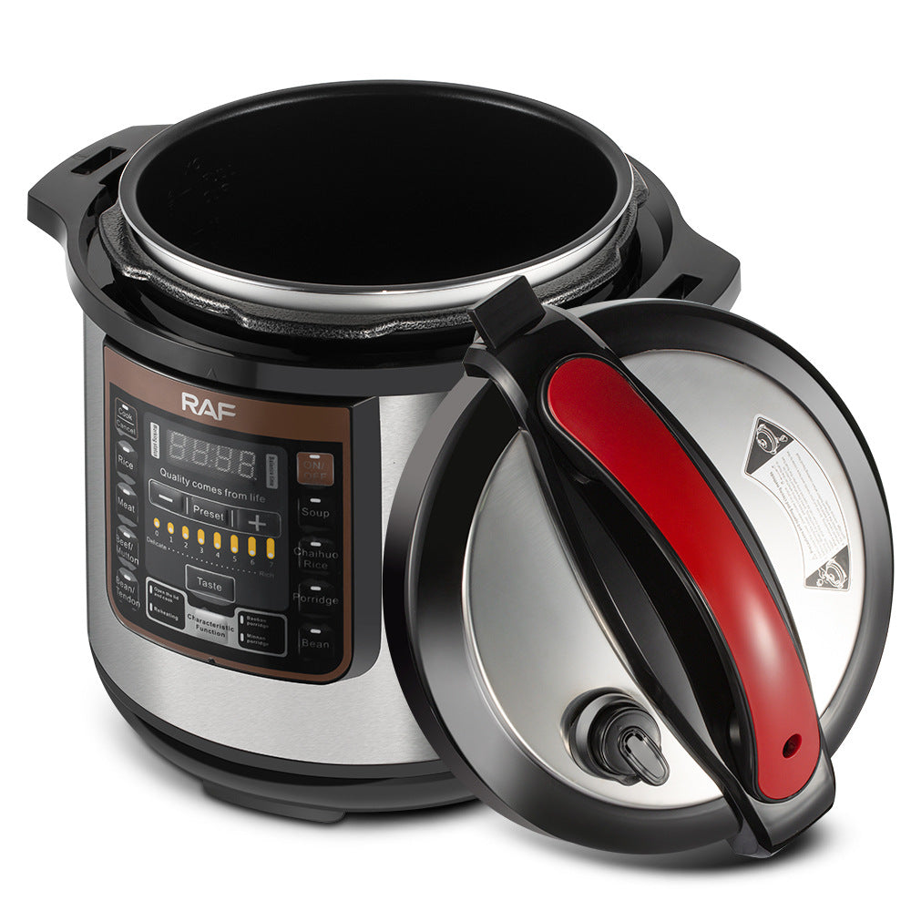 RAF European Standard Multifunctional Rice Cooker and Soup Pot with Lid Opening, Household Electric Pressure Cooker for Sauce Collection and Reservation, Rice Cooker and Pressure Cooker8