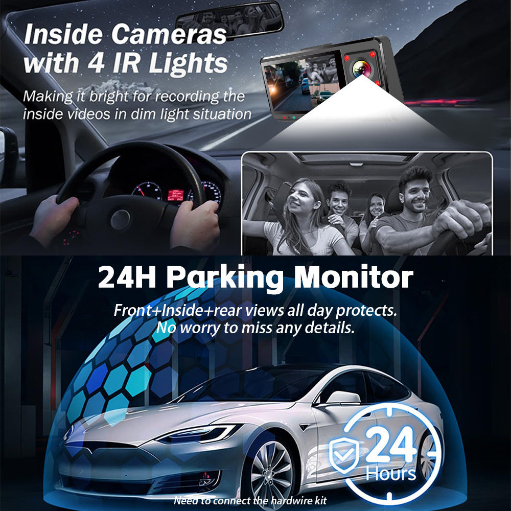 Sanlu Driving Recorder New Model3Touchscreen WIFI Vehicle-Mounted Surveillance Night Vision1080P Hd Camera