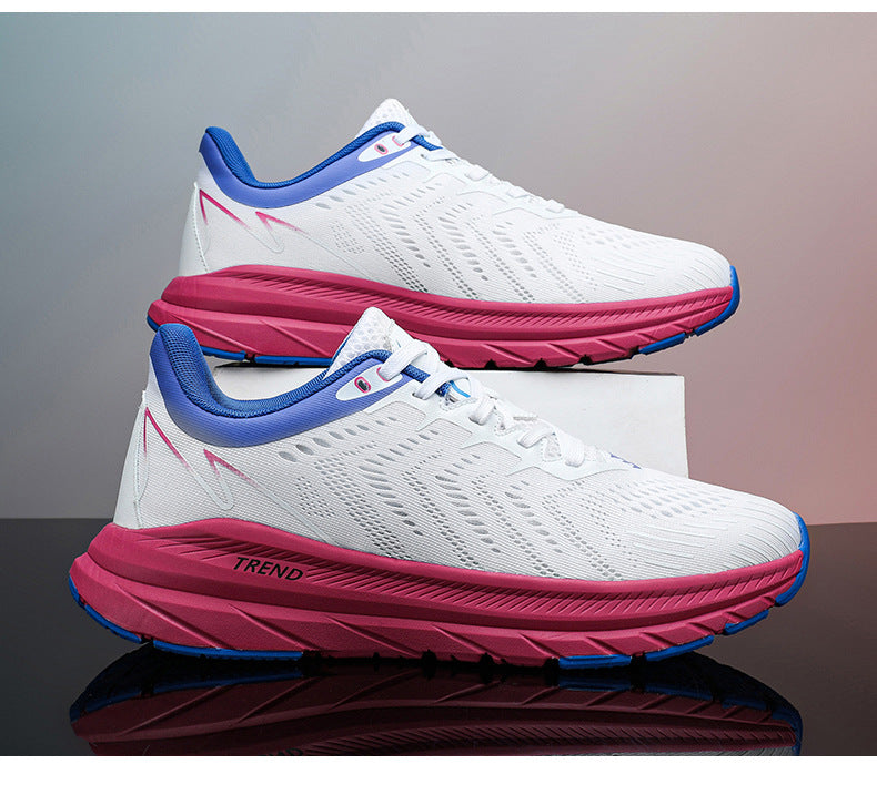 Men's running shoes New Breathable Mesh Student Casual Running Youth Shock Absorbing Anti-Slip Sports Shoes