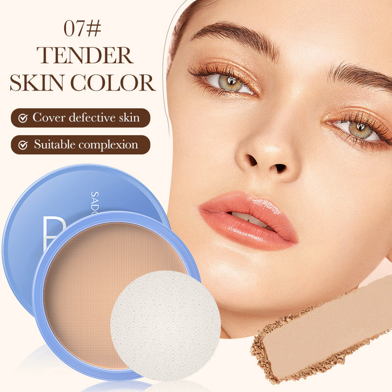 Makeup SADOER Velvet Flawless Powder Brightening Skin Tone Lightweight Contour Concealer Cushion  Wholesale