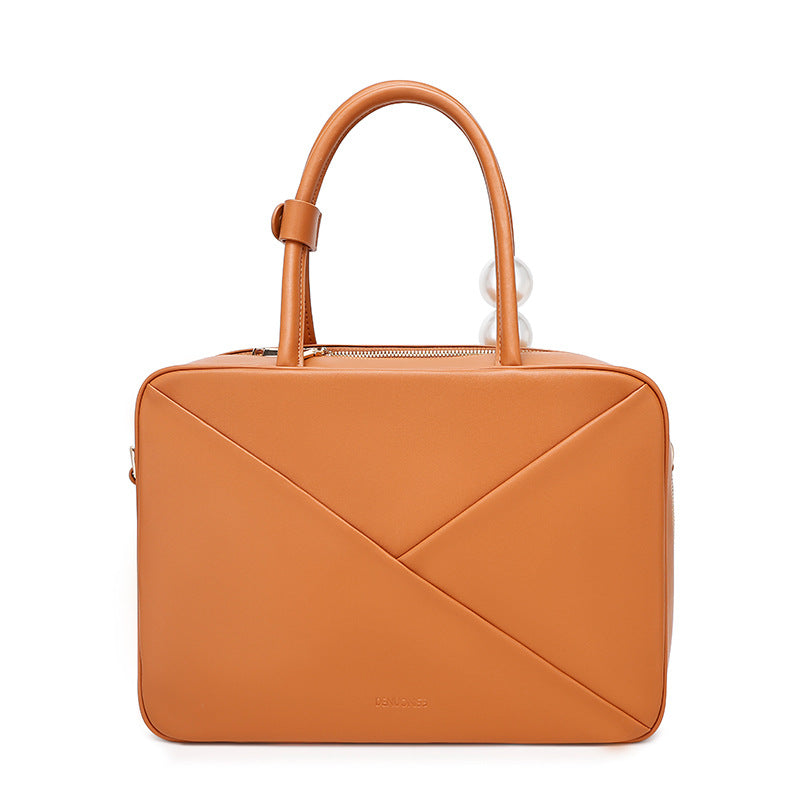 Fashion Women's Bag Niche Texture Single Shoulder Crossbody Bag Large Capacity Tote Bag Handheld Women's Laptop Bag