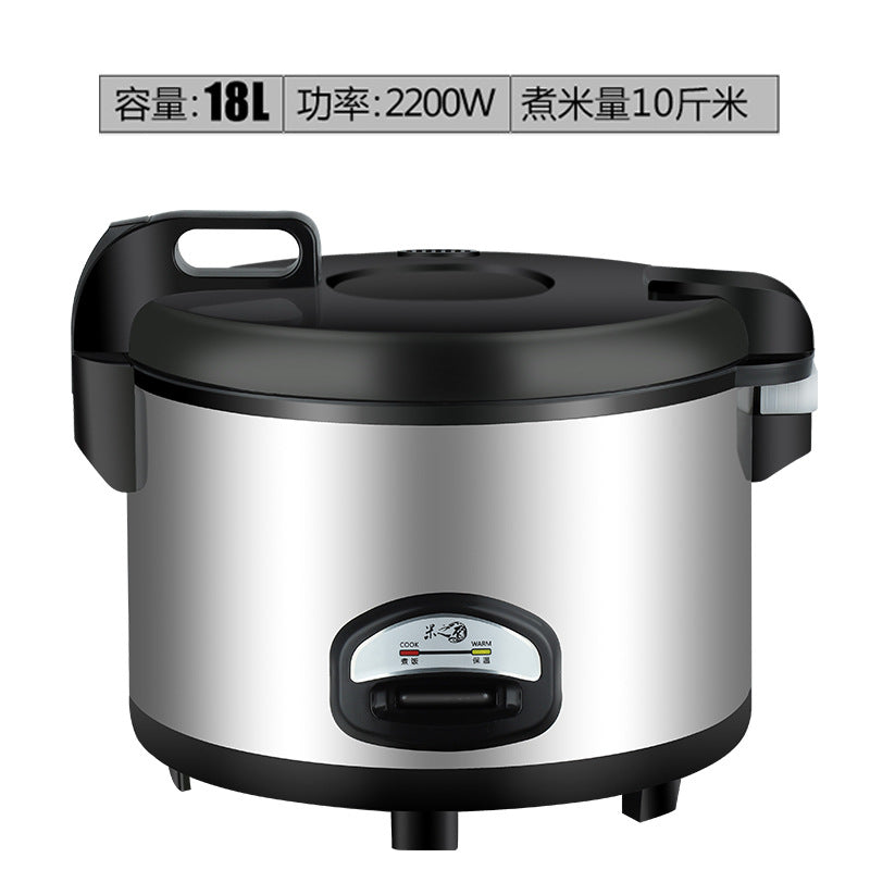 Small Home Appliance Factory Wholesale Large Capacity Xishi Pot Hotel Canteen10L13L18L Extra Large Rice Cooker20-35People