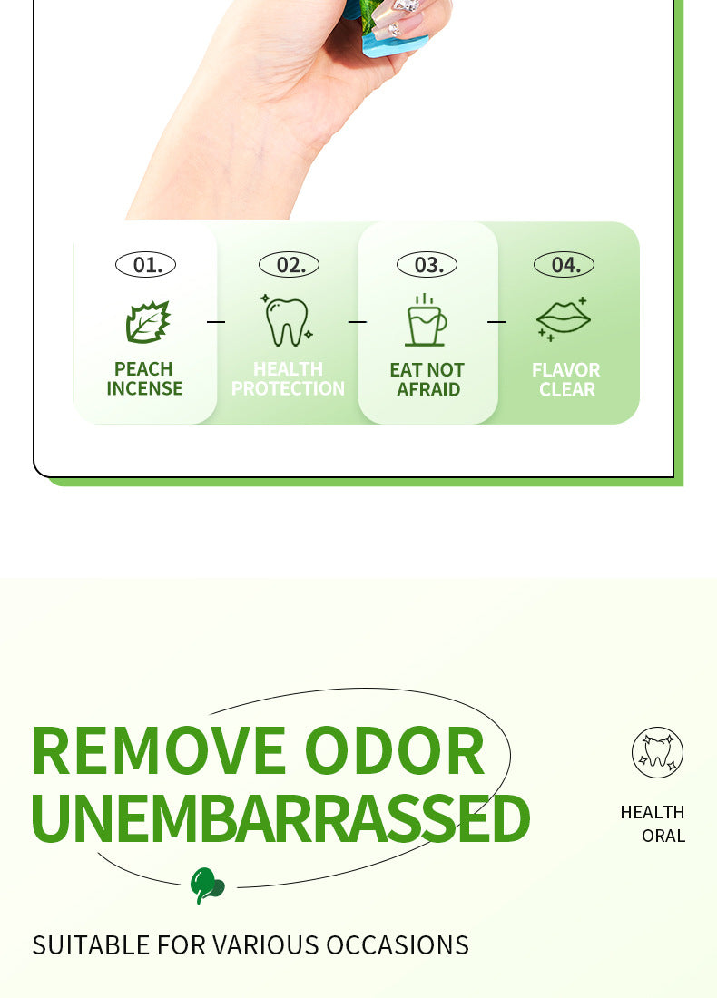 Mouthwash Box Set SADOER Disposable Portable Oral Cleaning Care  Foreign Trade Wholesale