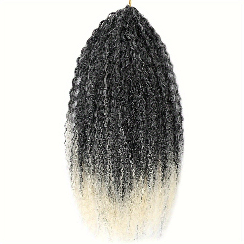 16/24Inch Cross-Border Synthetic Crochet Wig Brazilian Braids High-Temperature Fiber High-Temperature Fiber Braids