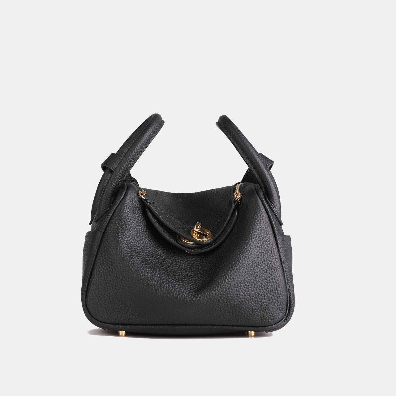 High-End Bag Doctor Bag Lindy Bag Lychee Pattern Women's Handbag Single Shoulder Crossbody Bag Pillow Bag Women's Bag