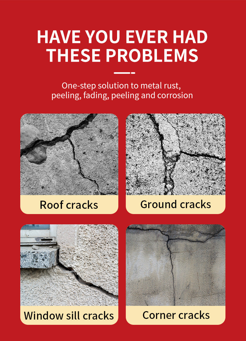 Roof Leak Road Sealer Waterproof Anti-Crack Sealant Ground Crack Wall High Elastic Anti-Crack Grout