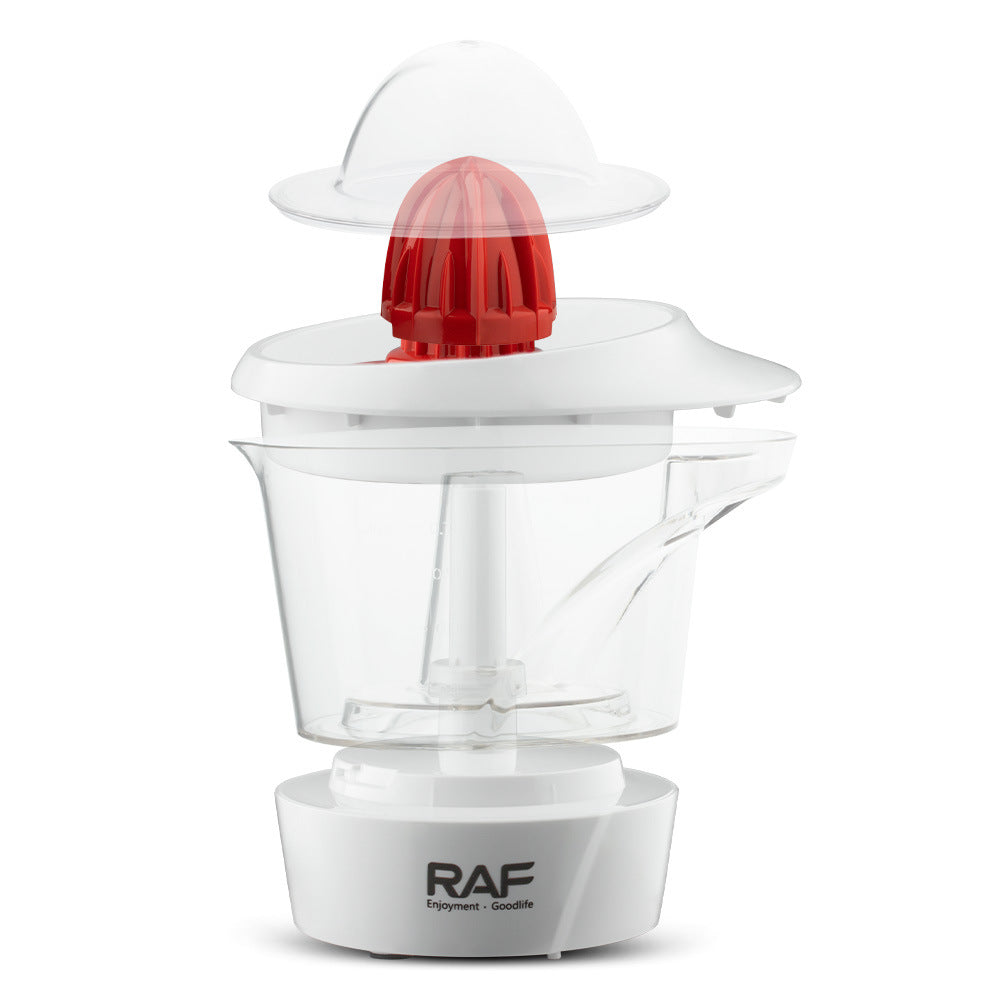 RAF EU Standard Electric Fresh Orange Juicer Household Automatic Juicer Lemon Orange Juice Machine Small Portable