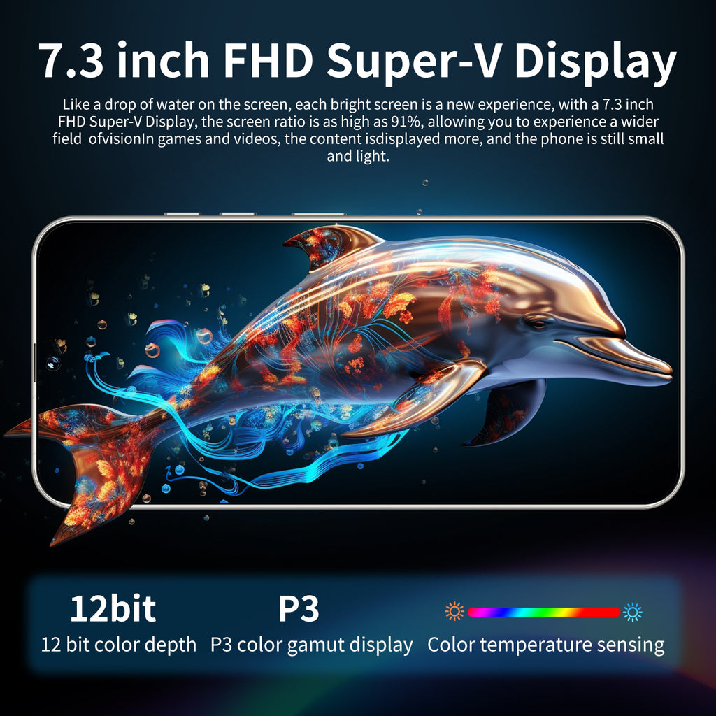 Popular S26 Ultra Mobile Phone16+1TB Android7.3Inch Large Screen Hot Selling on AliExpress