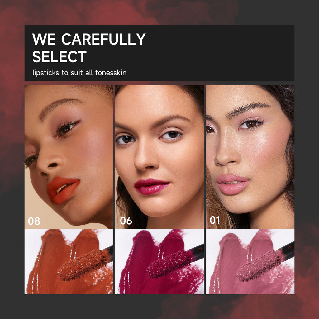 SHELOVES Waterproof Non-Stick Cup Lip Gloss Matte Velvet Liquid Lipstick Wholesale Factory