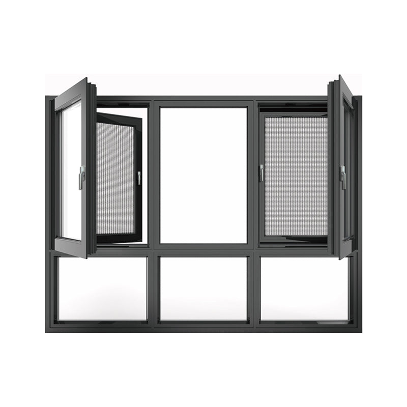 Hot Sales Latest Design Tilt and Turn Casement Window Tempered Glass Aluminum Casement Window