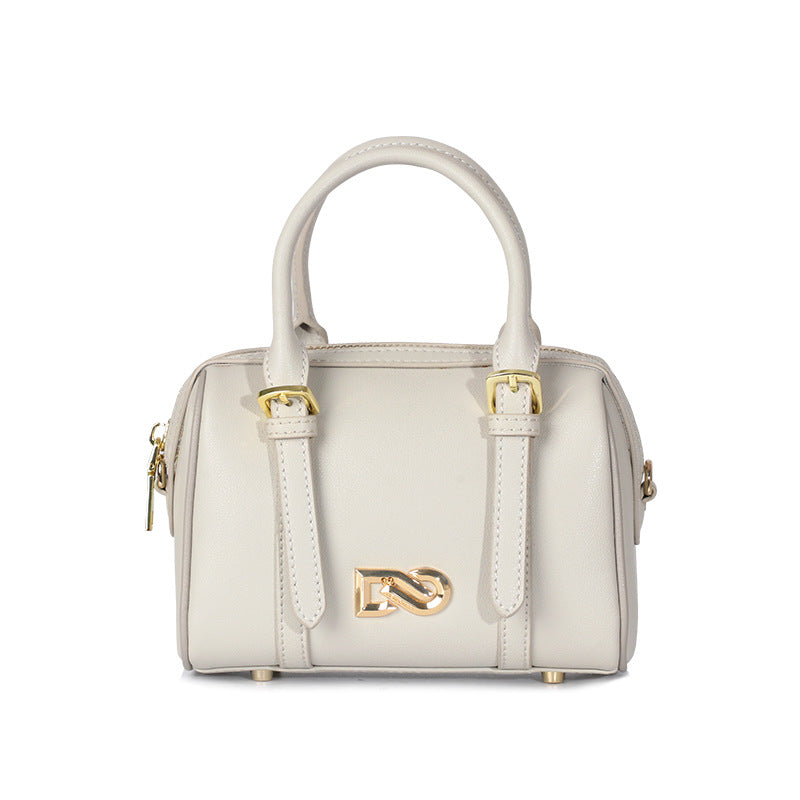 New Trendy Fashion Pillow Bag Women's Mini Boston Shoulder Crossbody Handbag Large Round Bucket Bag