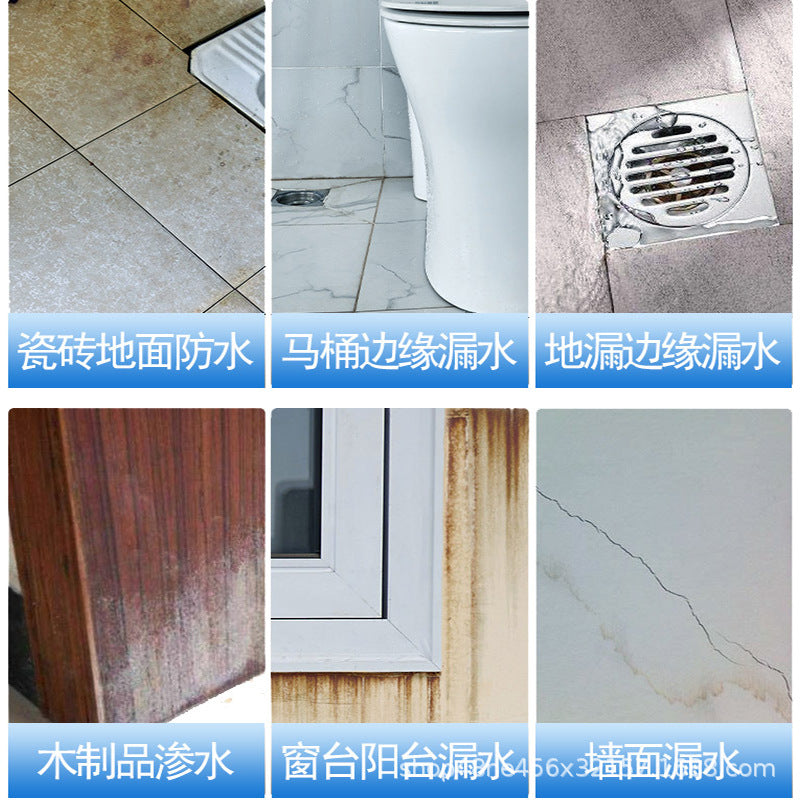 Manufacturer Transparent Waterproof Coating Leak Repair Tool Kitchen and Bathroom Tile Wall No-Smash Tile Sealant Waterproof Adhesive