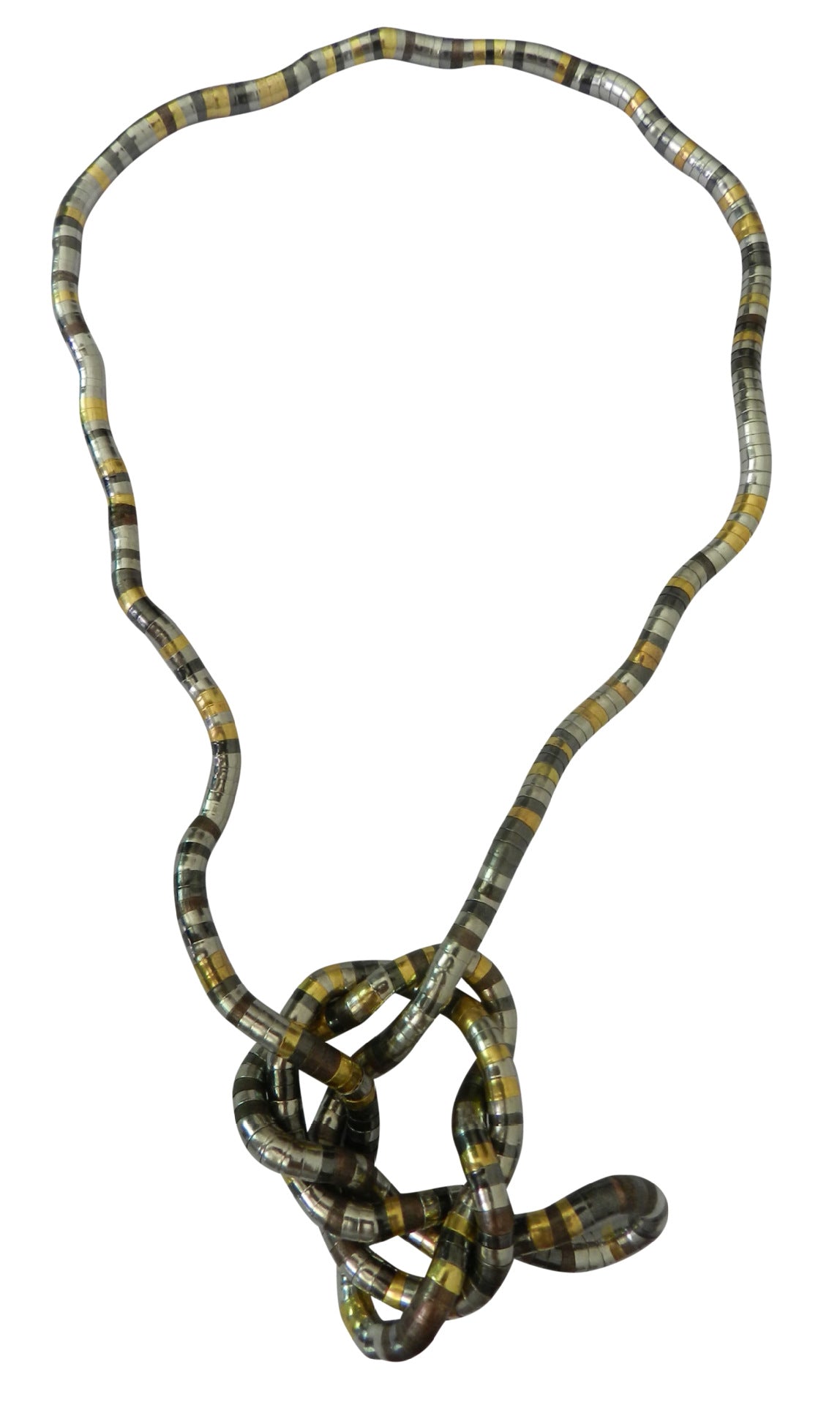 Europe and America choker Alloy Necklace for Women Snake Year Gift Jewelry Snake Bone Chain Freely Bendable Snake Shape Necklace