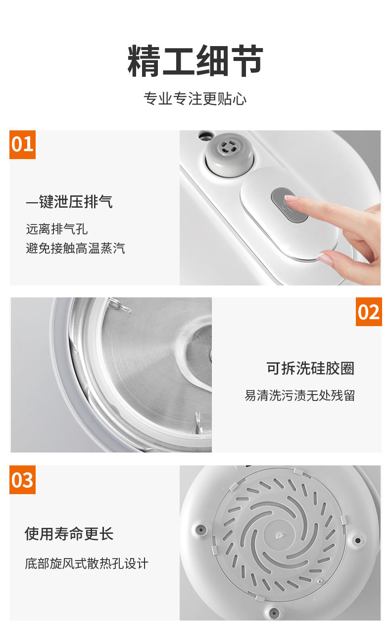 Factory Custom Small Household Rice Cooker2People1.8L Quick Cooking Automatic Pressure Cooker Micro Pressure Cooker Pressure Cooker