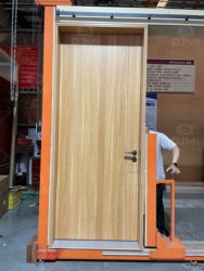 Engineering-Grade HPL Fire Wood Door | UL/BS Certified 2-Hour Fire Rated Multi-Layer Wooden Door for Commercial Construction