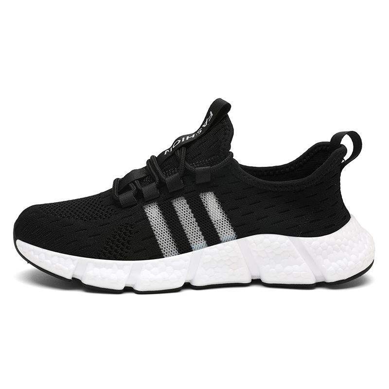 Rare Summer New Mesh Couple Men's Shoes Running Breathable Shock Absorption Popcorn Soft Sole Jogging Shoes