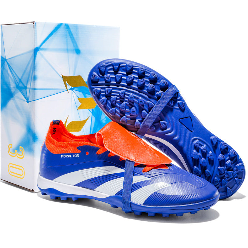 World Cup Football Shoes Men's New Style Grassland Competition AG Spike TF Broken Nails Adult Youth Student Sports Training