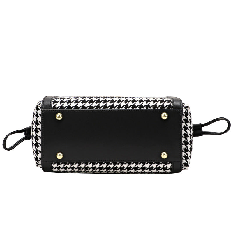 Korean Style Single Shoulder Women's Bag Wool Texture Versatile Handbag Trendy Personality Underarm Crossbody Women's Bag