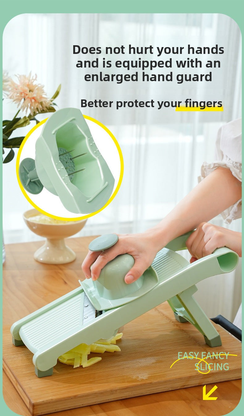 Household Multifunctional Vegetable Cutter Fruit Slicer Kitchen Convenient Lemon Slicer Potato Shredder Vegetable Cutter