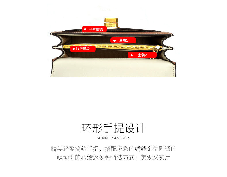 Women's Crossbody Bag2024New Versatile Large Capacity Handbag Mom Style Elegant Shoulder Bag for Daily Use