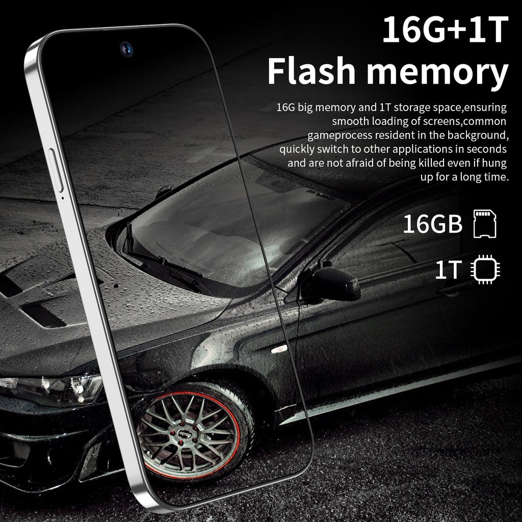 Mobile Phone i14ProMax Large Screen7.3inch phone16+1TB Source Factory Wholesale