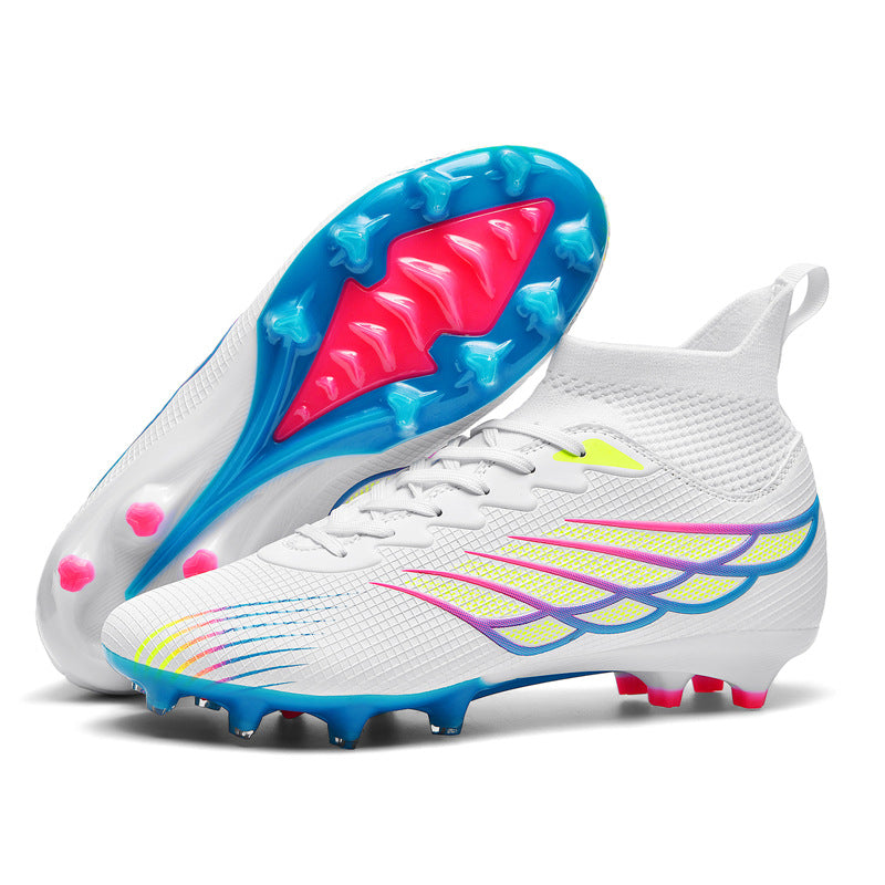 Football Shoes Long Spikes New Xiyin Grass Artificial Turf Youth Student Competition Training Shoes