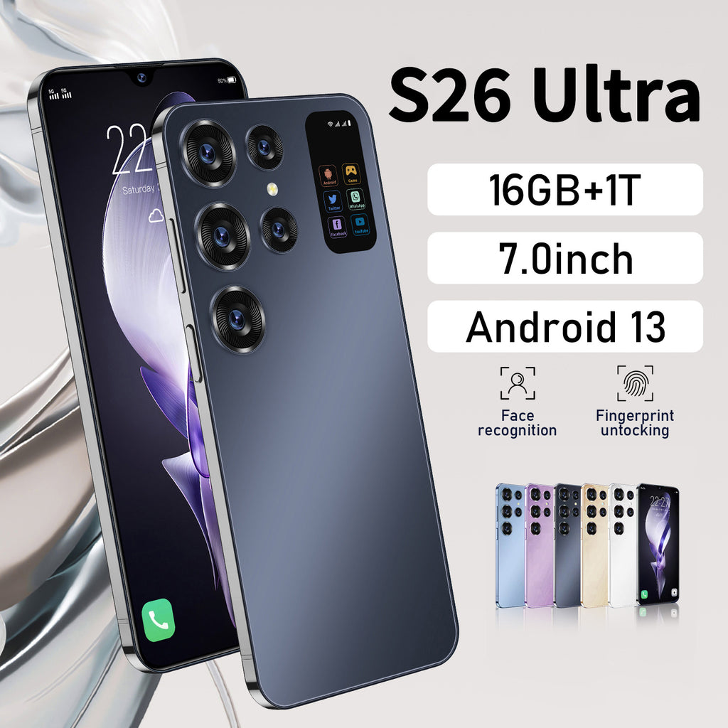 New product best-selling S26 Ultra Intelligence5G Mobile Phone7.3Inch16+1TB Factory Direct Sales of Mobile Phones