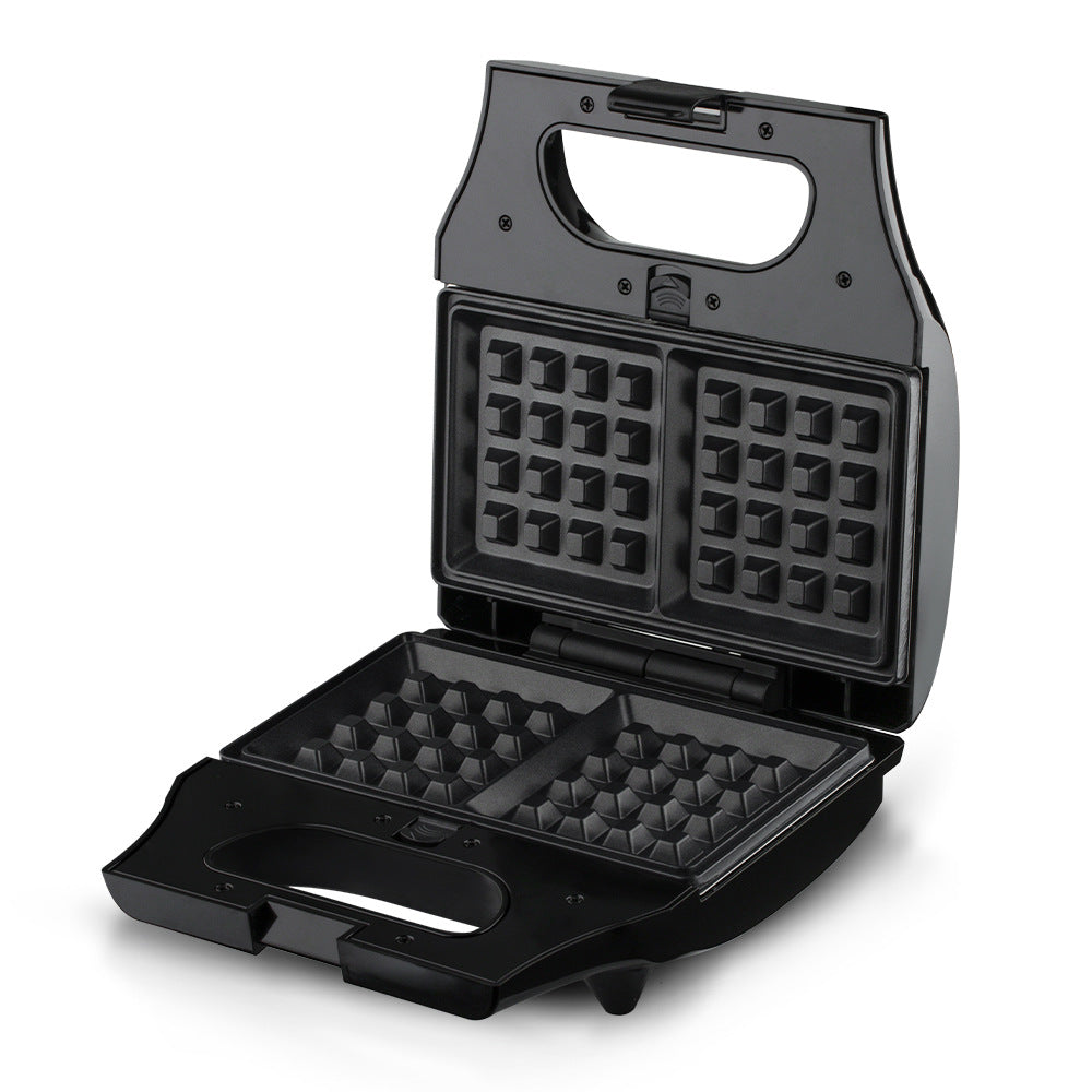 RAF European Standard Sandwich Maker Household Multifunctional 3-in-1 Waffle Maker Breakfast Machine Portable Baking