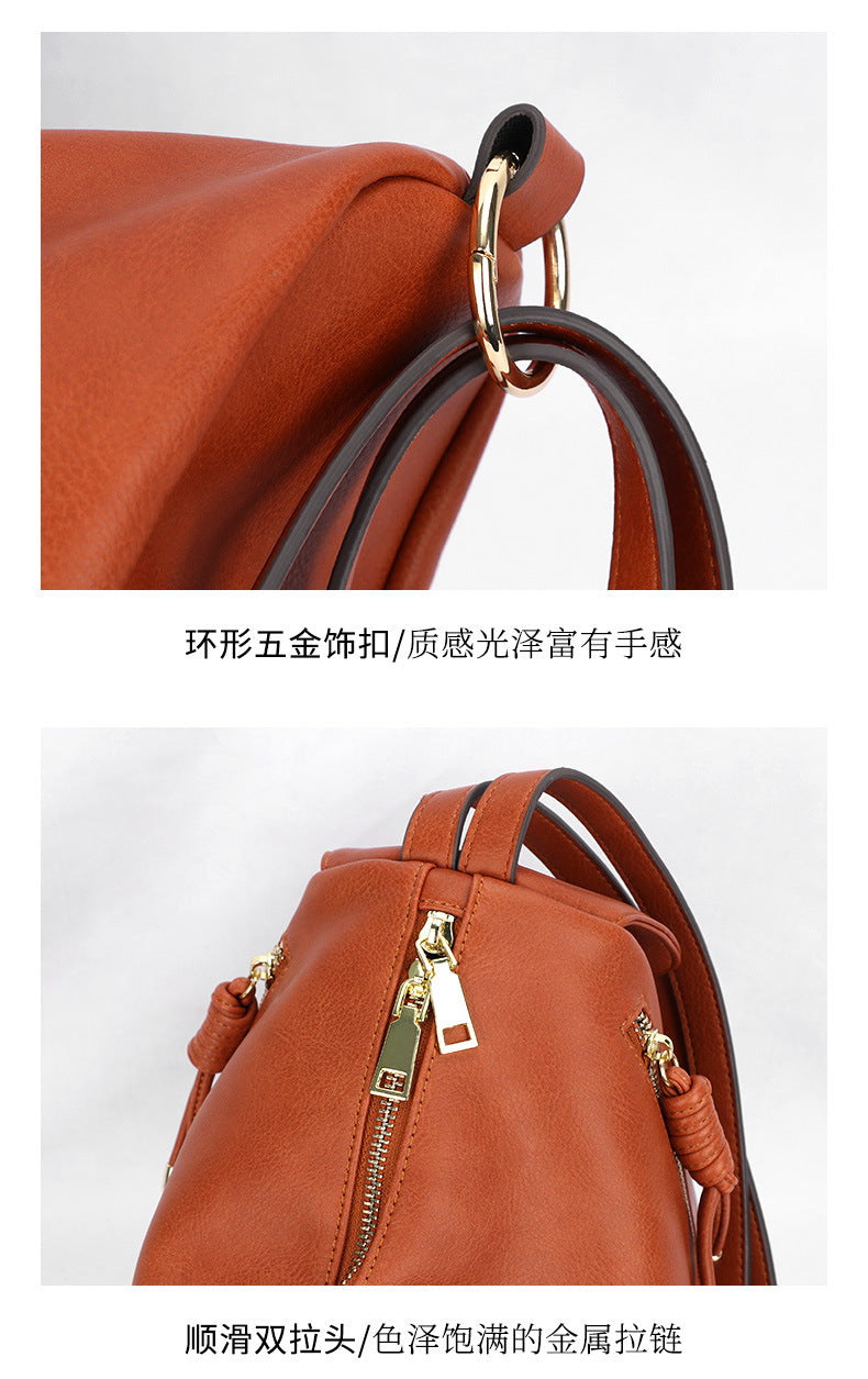 Women's Bag Trendy Fashion New Underarm Bag Large Capacity Commuter Bag European and American Retro Style Elegant Crossbody Bag for Women