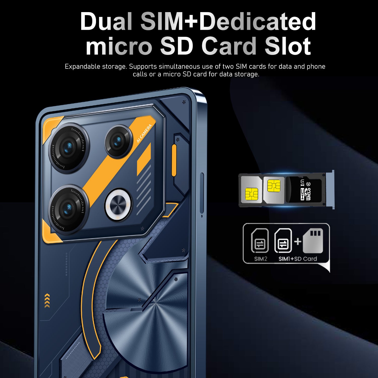 AliExpress Hot Sale GT10 Pro Smartphone16+1T Android Phone Factory Price