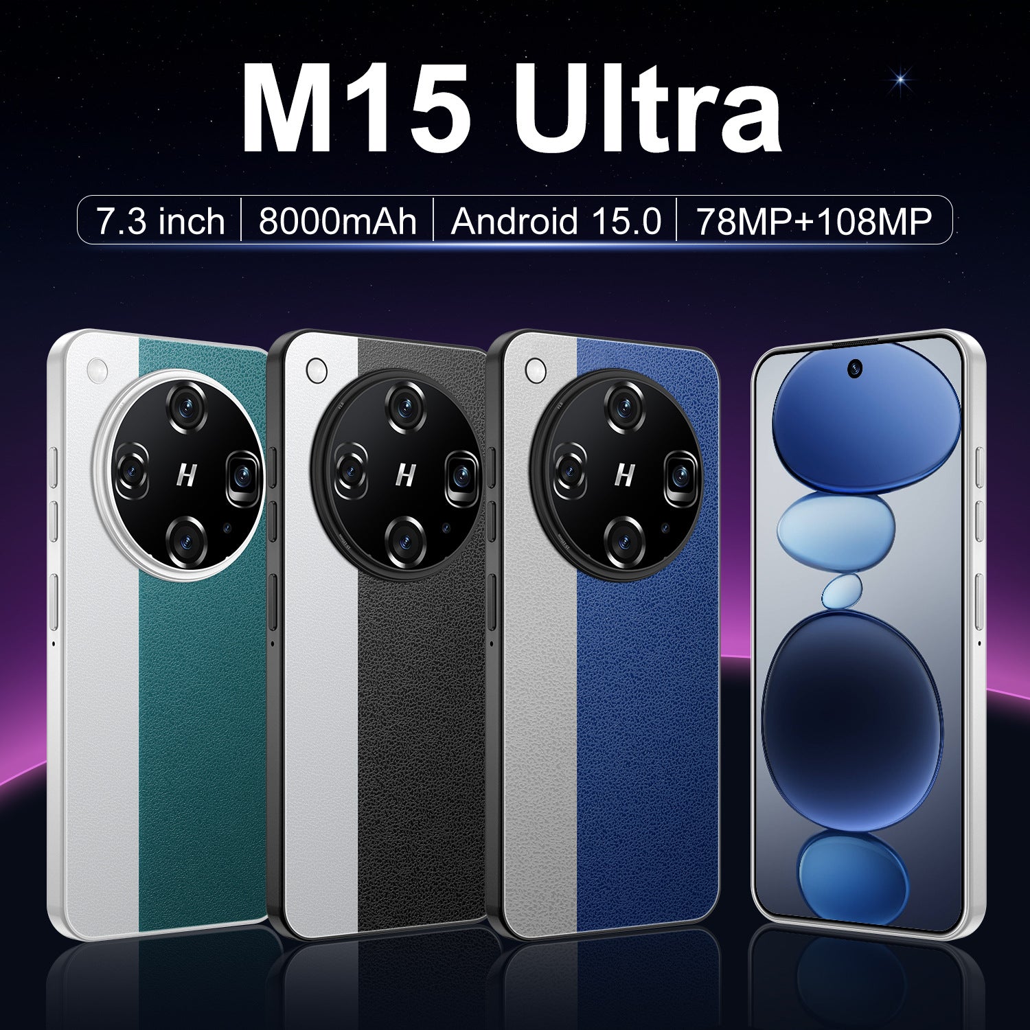 New M15 Ultra In-stock Mobile Phones16+1T Android Phone Factory Price AliExpress