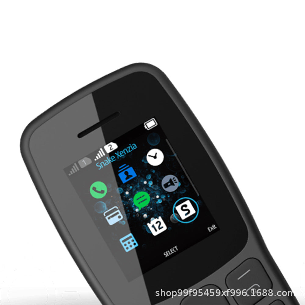 Mobile Phone106Elderly Phone2G Dual SIM Feature Phone with Loud Volume GSM Ultra-long Standby Button Elderly Phone Wholesale