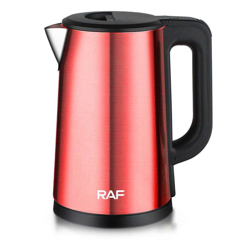 RAF European Standard Electric Kettle Household Water Boiler2.5L High-power double-layer automatic power-off anti-dry burn