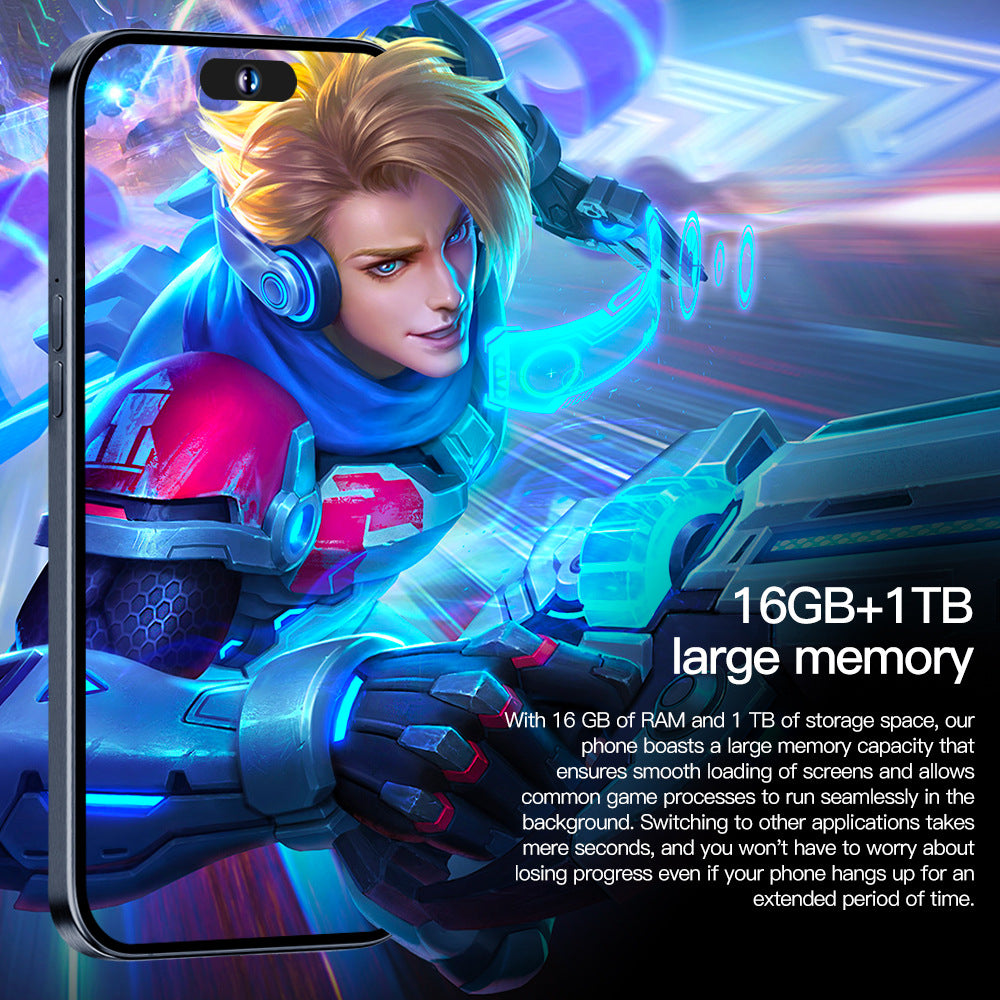 Exclusive Supply i15 Pro Max High-End Smartphone16+1T Smartphones In Stock Wholesale