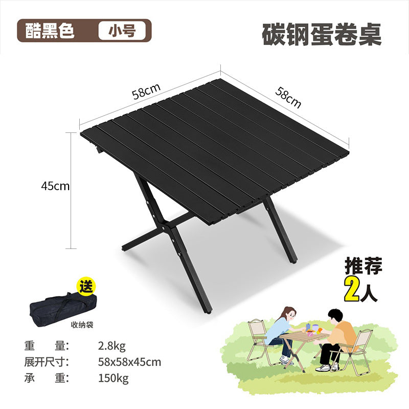Outdoor Folding Chair Army Green Kermit Chair Reinforced Portable Camping Chair Fishing Stall Egg Roll Table and Chair Set