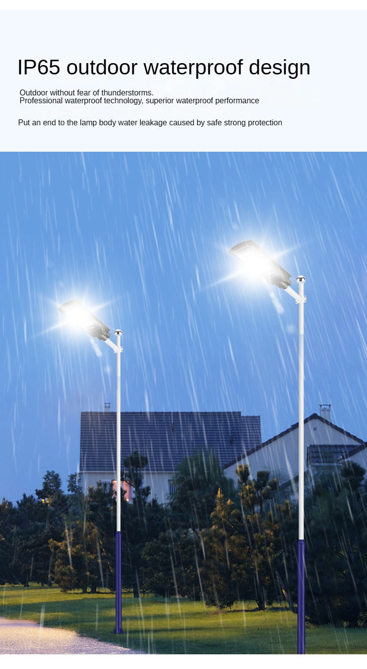 Outdoor Waterproof Ip65 Integrated Human Body Induction Engineering Solar Street Light