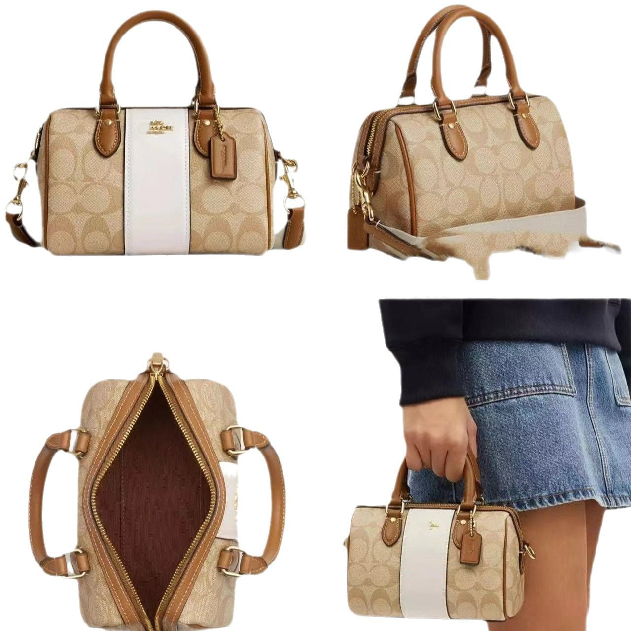 Classic Presbyopic Boston Kuo Family New Model Rowan Pillow bag mini Handbag Classic Presbyopia Crossbody Women's Bag