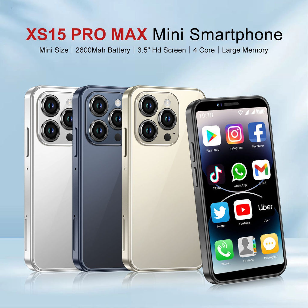 Hot-selling Exclusive for Mobile Phones XS15Smartphone Dual SIM Mini Smartphone Android4G Small Mobile Phone Wholesale