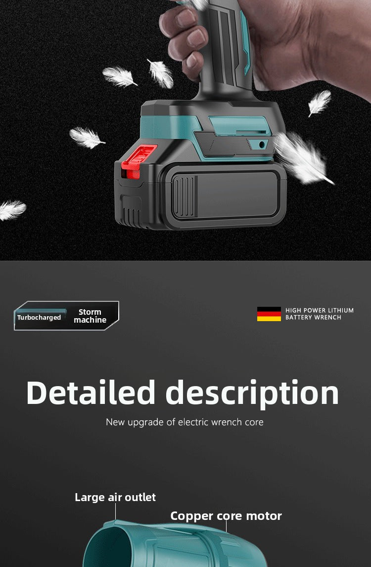 Outdoor Camping Lithium Battery Powerful Fan Wireless Fan Portable High Power Powerful Lithium Battery Fan Electric