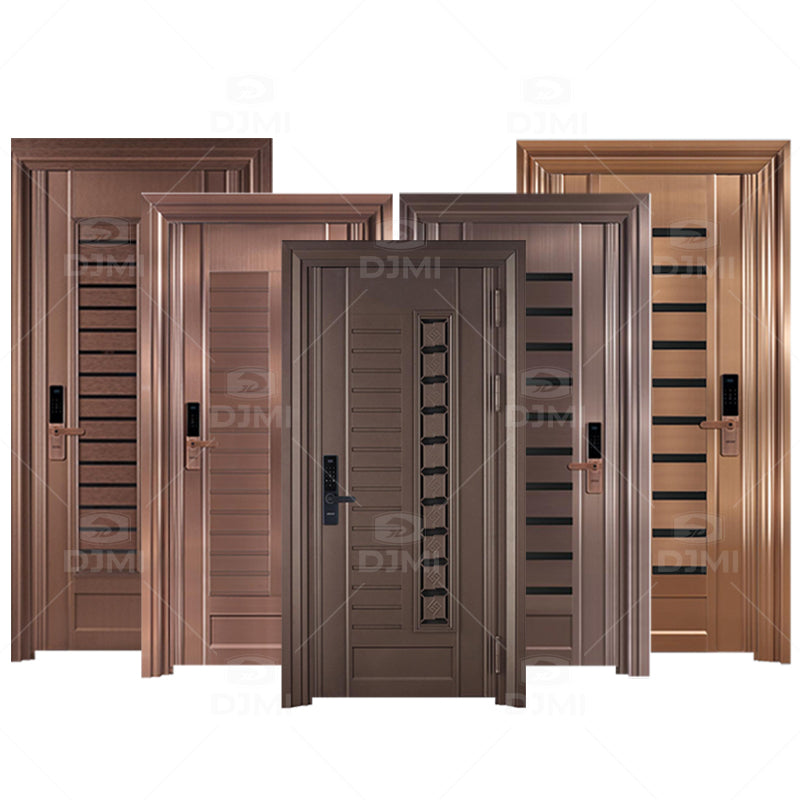 Luxury Home Exterior Security Steel Doors High Quality Steel Doors Are Mainly Used for Security Entrances
