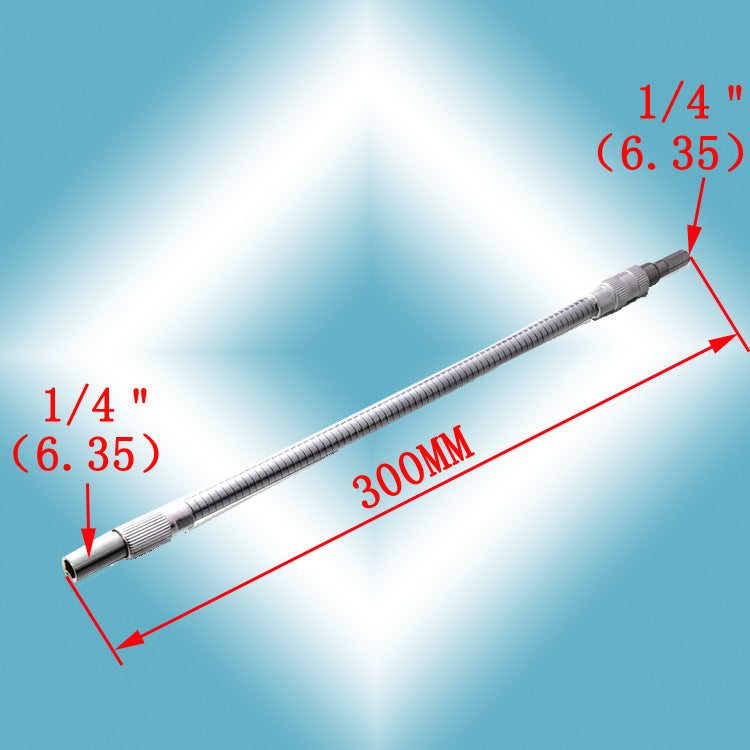 Hardware Tool Factory Universal Metal Flexible Shaft Bit Connection Rod Multi-angle Operation Rechargeable Drill Flexible Shaft