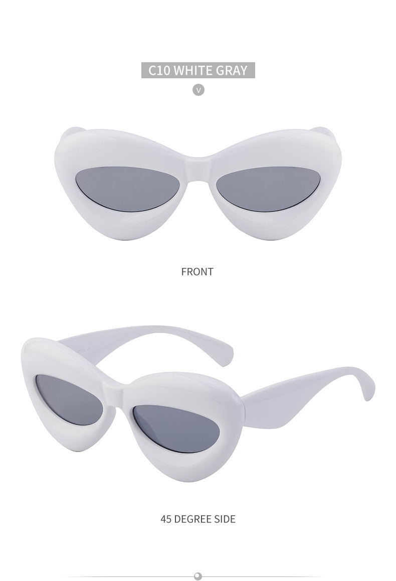 European and American Style Lip Sunglasses for Women Fashionable Party Quirky Personality Sunglasses Women's Glasses Wholesale Street Style Sun Protection
