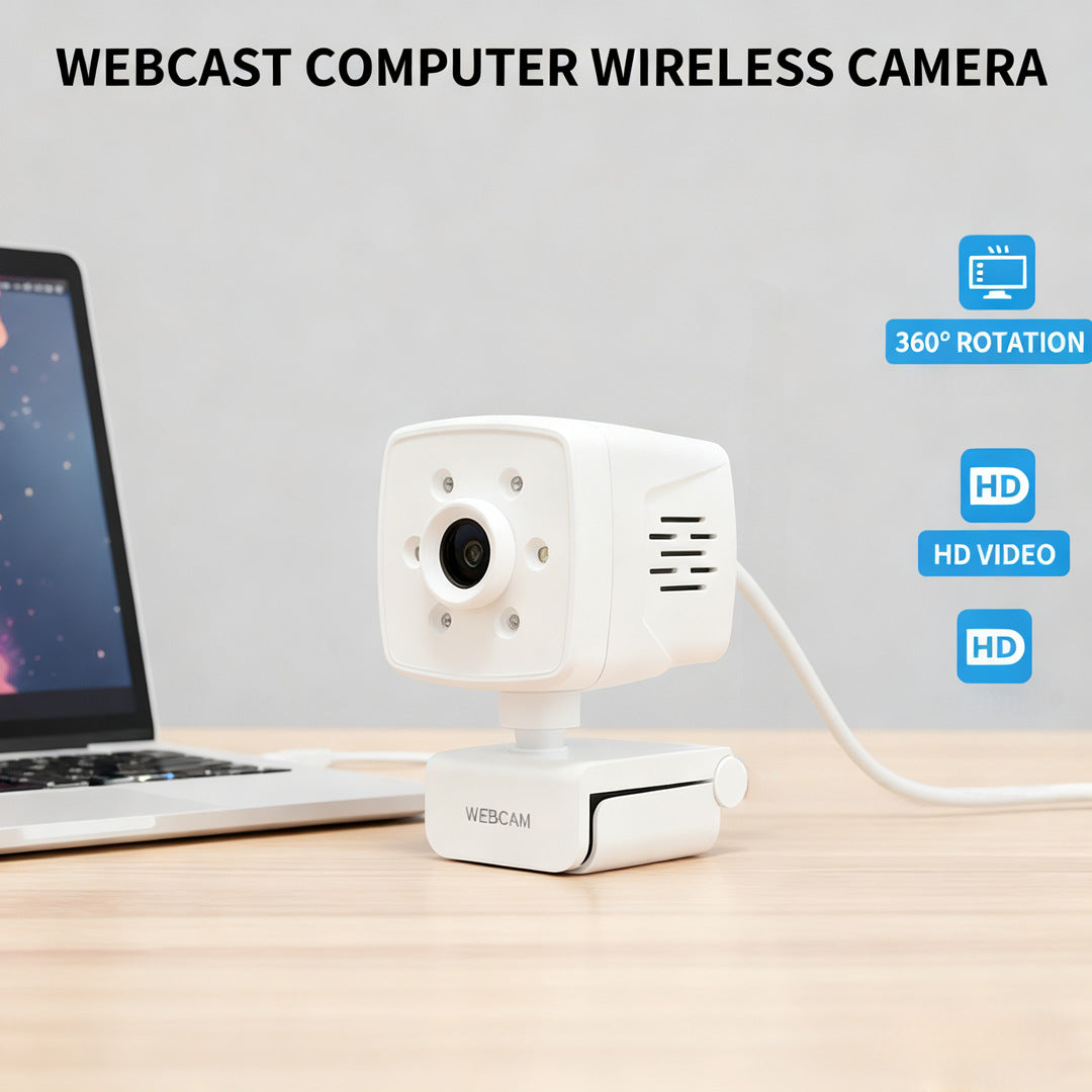Hd Wireless WiFi Dual Camera1080P Surveillance Camera Intelligent Security No-Drill Night Vision