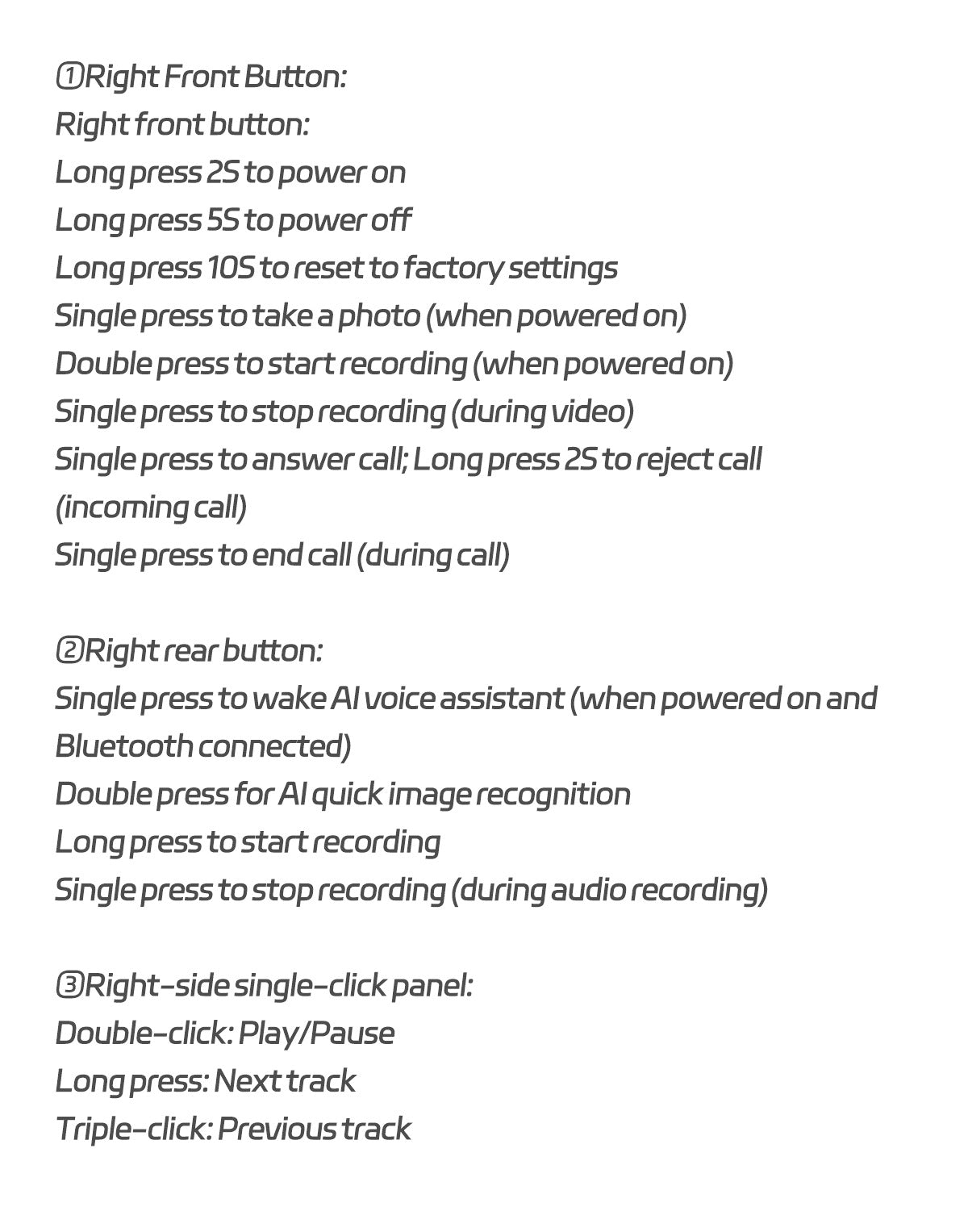 AIMB-G1Smart Glasses800100 Megapixel Camera Ai Simultaneous Translation Recognition1200P Video Recording Audio Recording