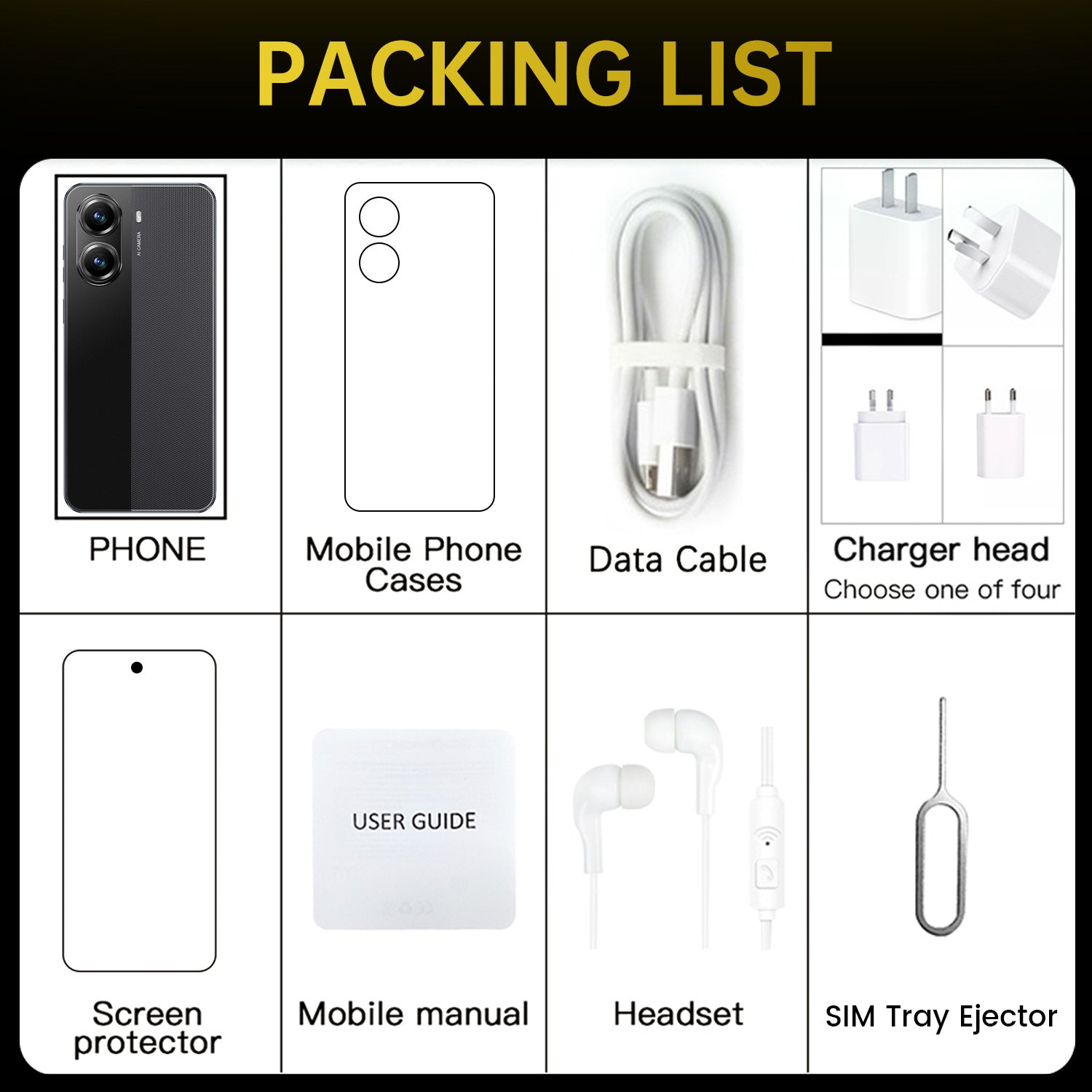 New AliExpress Hot-Selling Mobile Phones X7 Pro Android16+1T Intelligence5G Mobile Phone7.3HD Large Screen