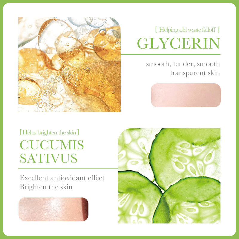 Cleansing Mask BIOAOUA Cucumber Pore Cleansing Smear-On Portable Mud Mask  Foreign Trade Wholesale