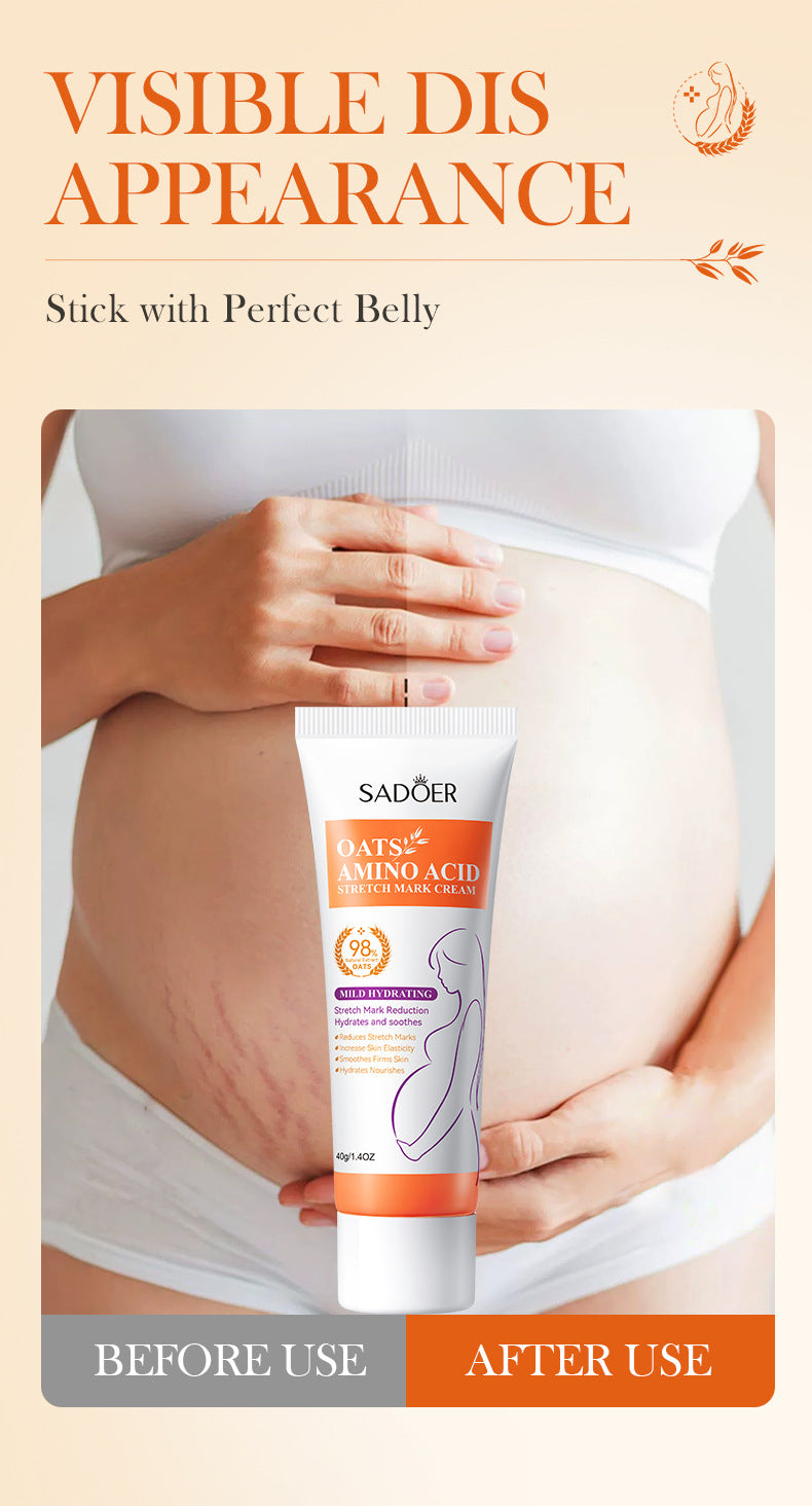 Oatmeal Moisturizing Cream40g  SADOER Mild and non-irritating skin care body lotion for  wholesale