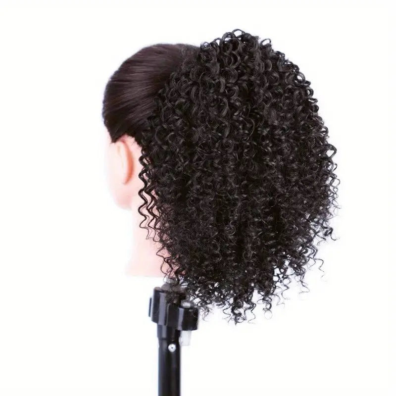 81-inch Synthetic Hair African Drawstring Ponytail jerry curly Small Curly Ponytail